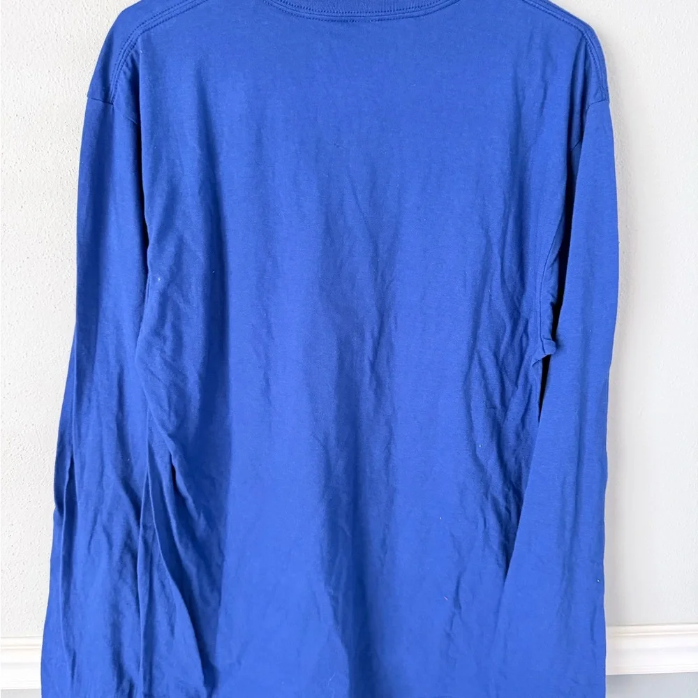 Majestic Men's MLB New York Mets Long Sleeve Crew Neck Large T-Shirt NWOT - Picture 4 of 4